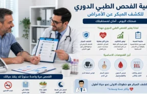 أهمية الفحص الطبي الدوري والكشف المبكر عن الأمراض