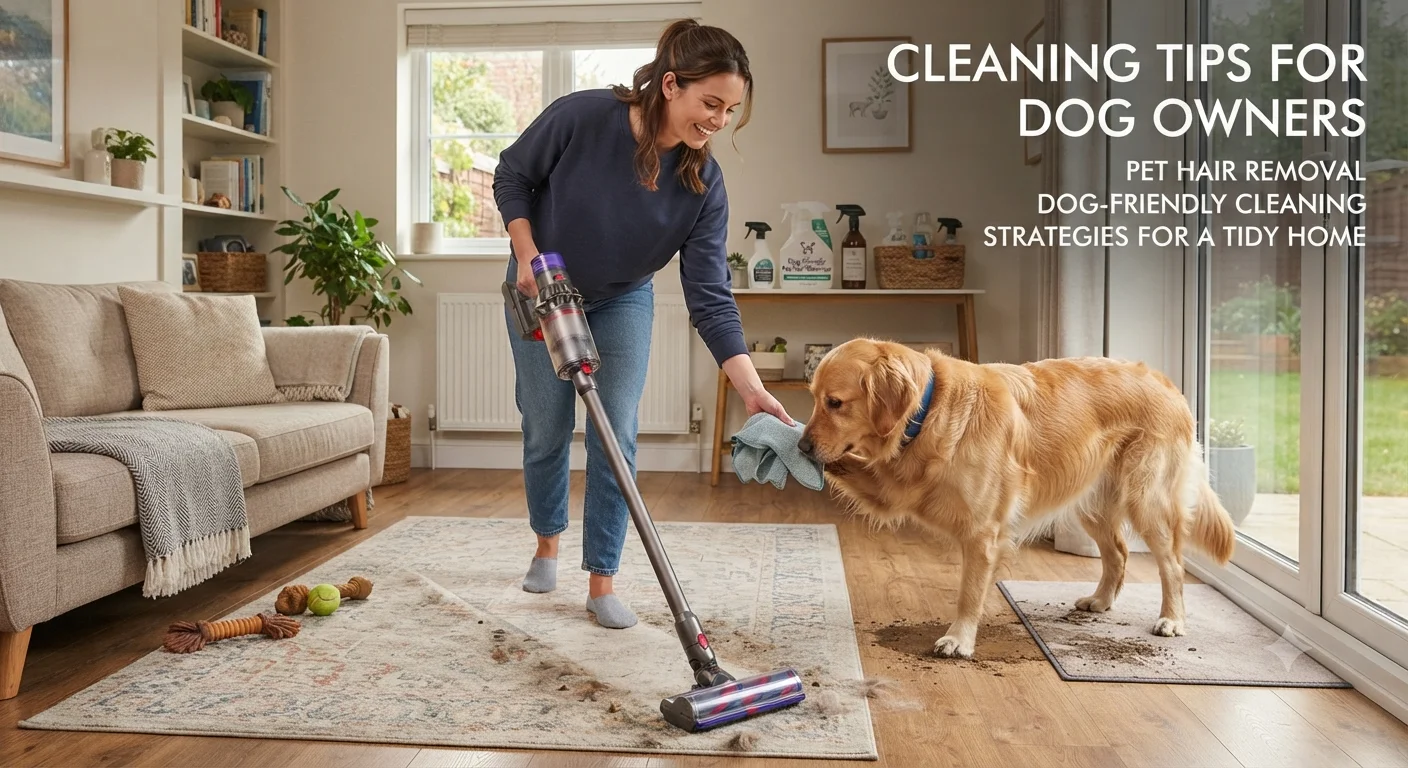 How to Keep Your Home Clean When You Have a Dog