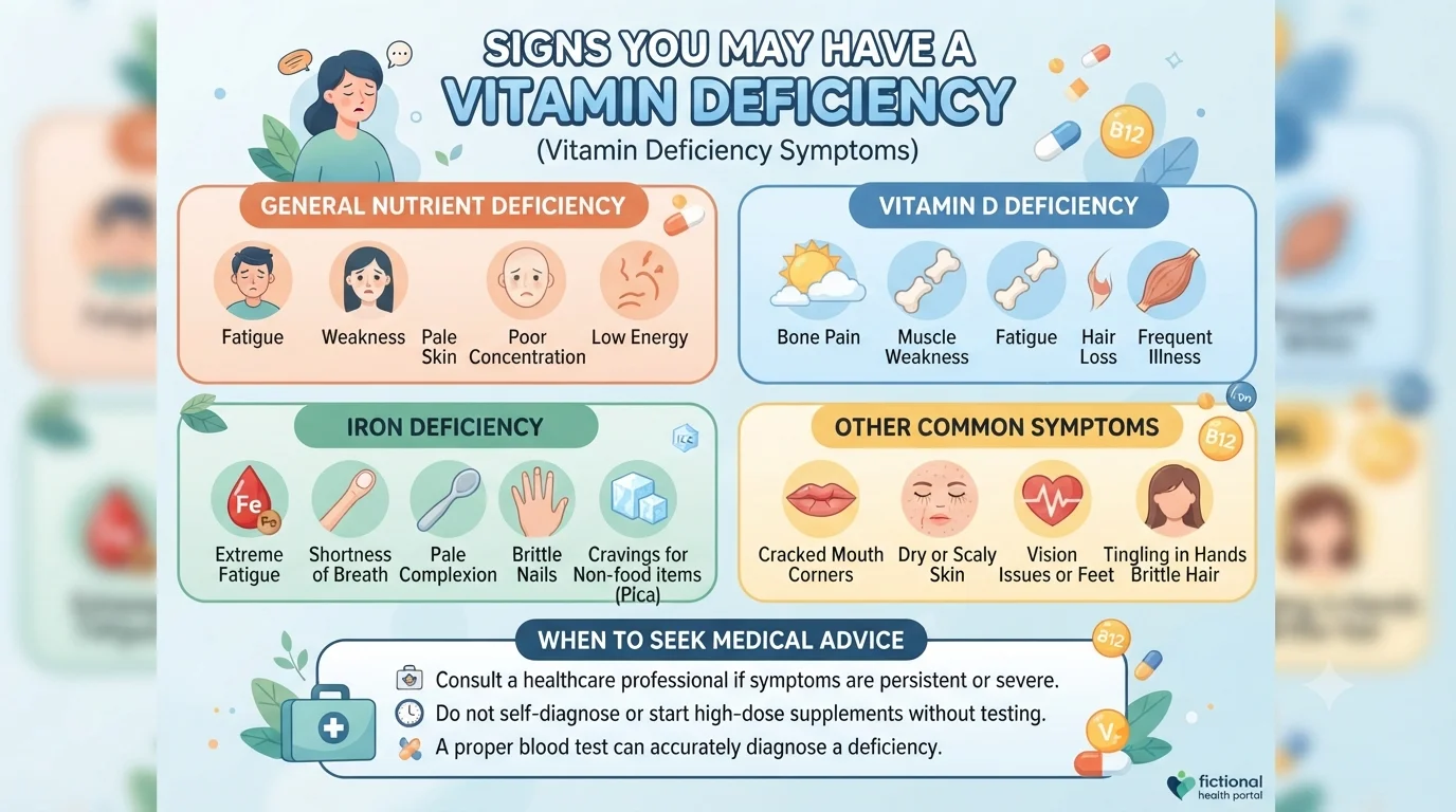 Signs You May Have a Vitamin Deficiency