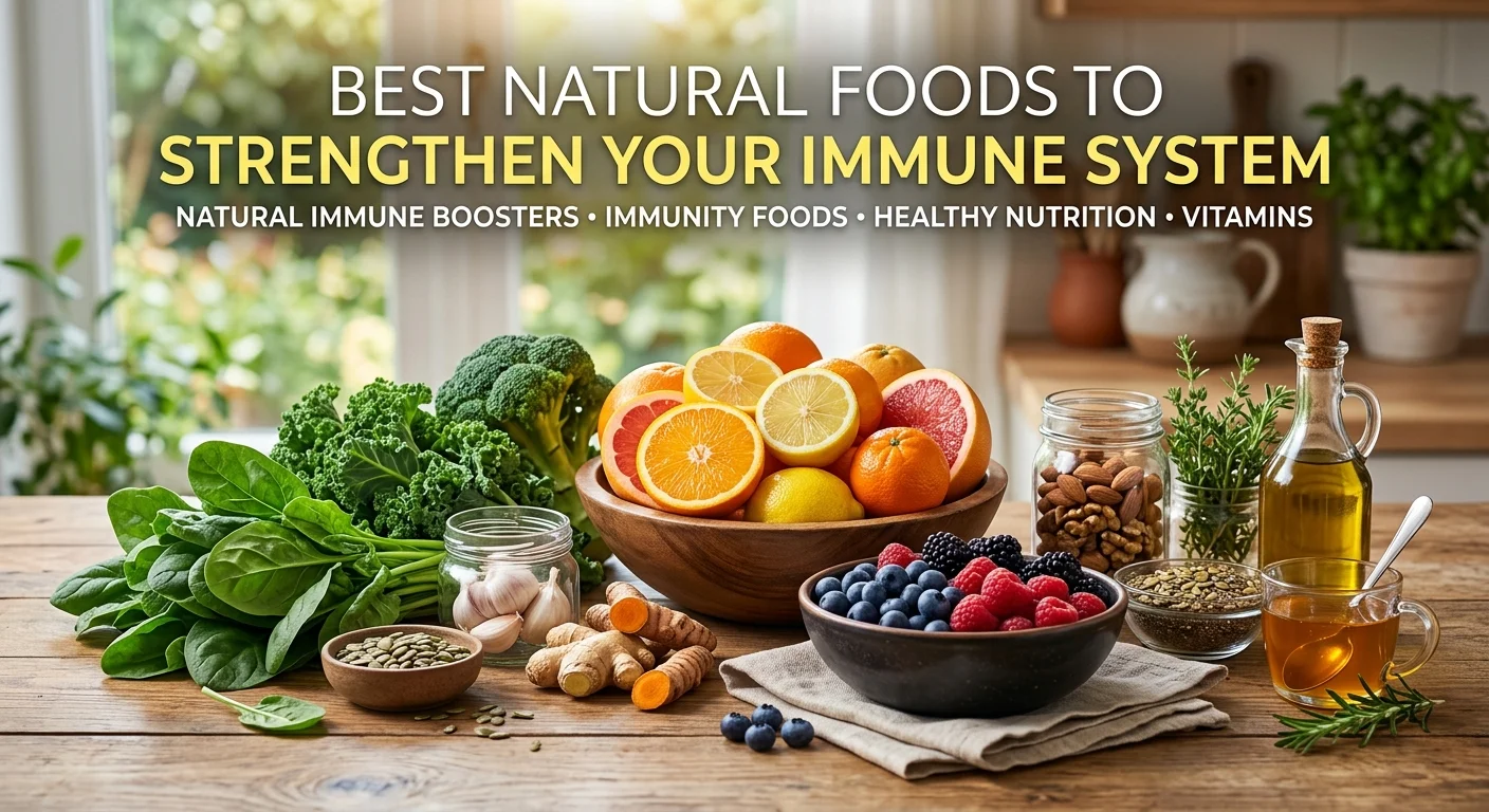 Best Natural Foods to Strengthen Your Immune System