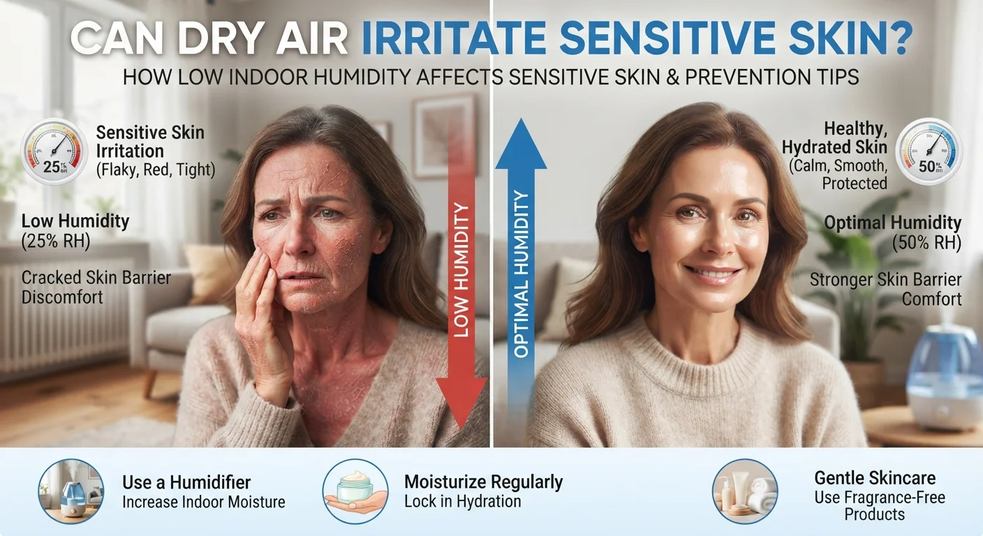 Can Dry Air Irritate Sensitive Skin