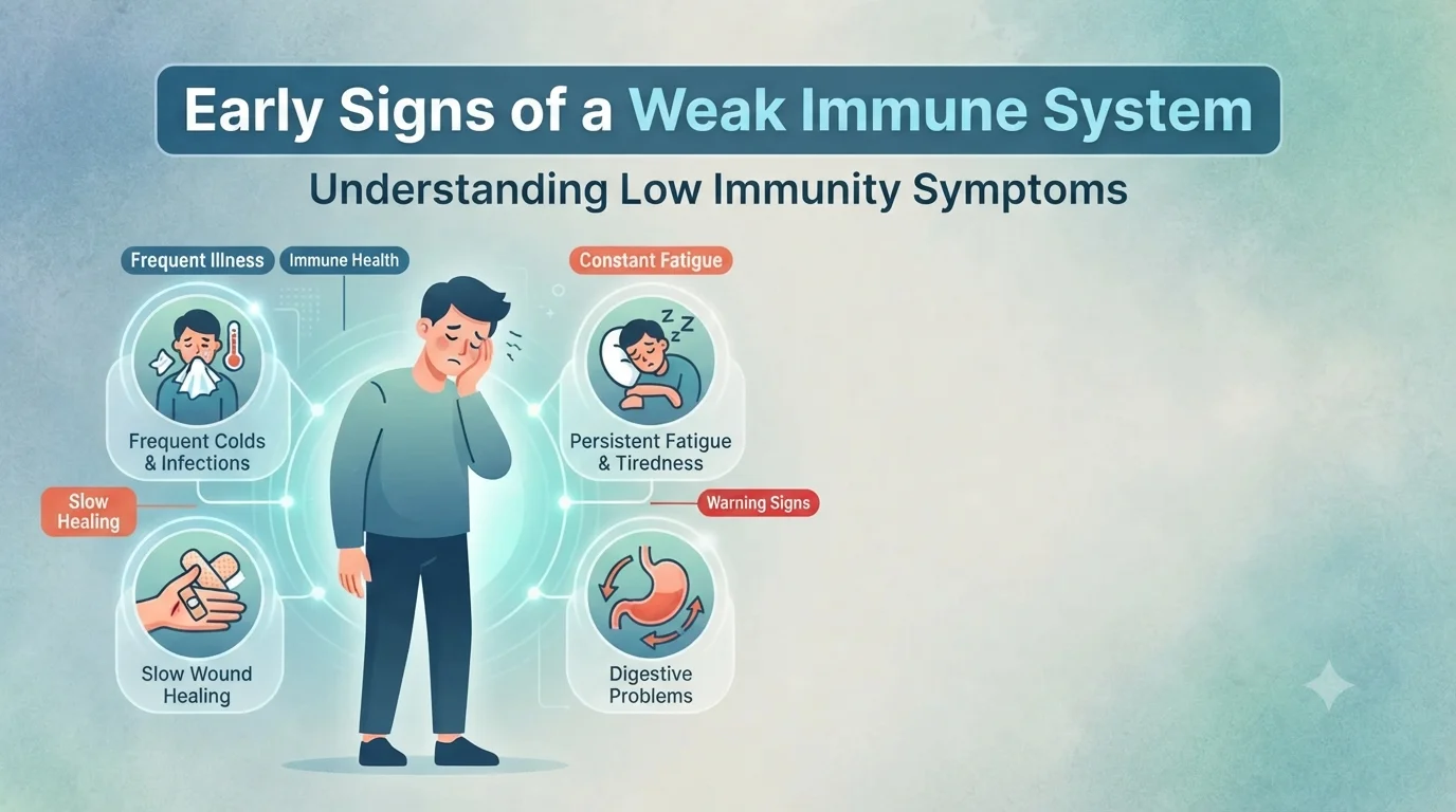 Early Signs of a Weak Immune System