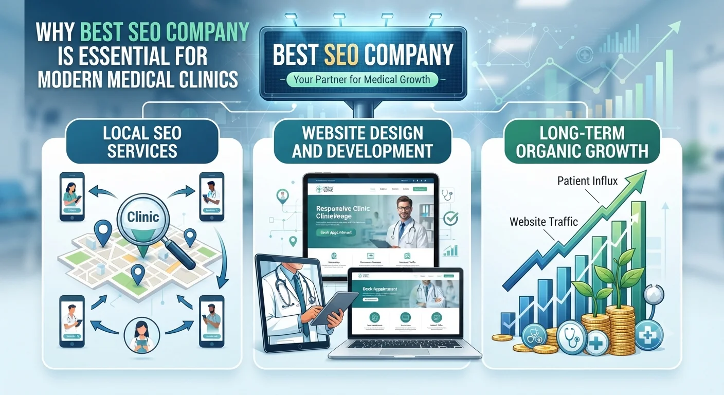Why Best SEO Company Is Essential for Modern Medical Clinics
