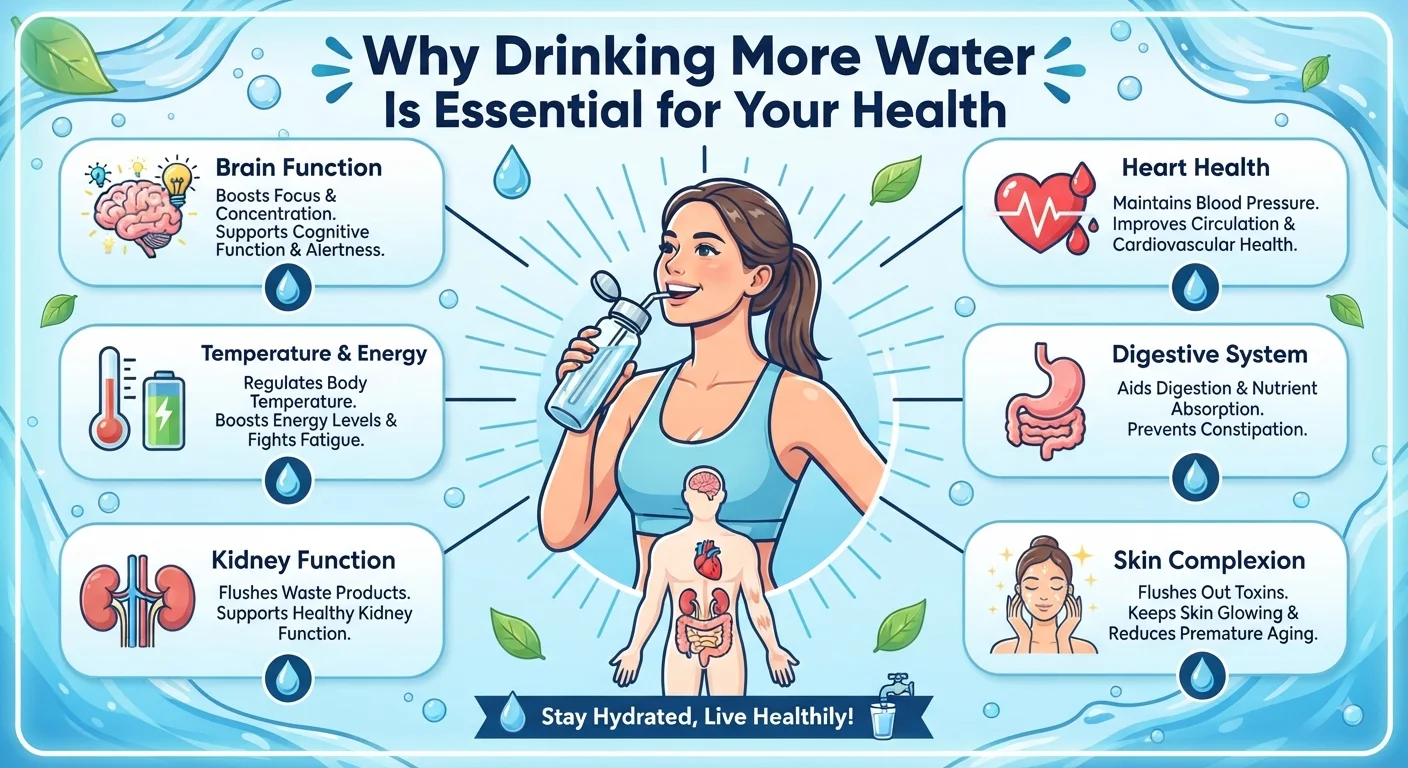 Why Drinking More Water Is Essential for Your Health